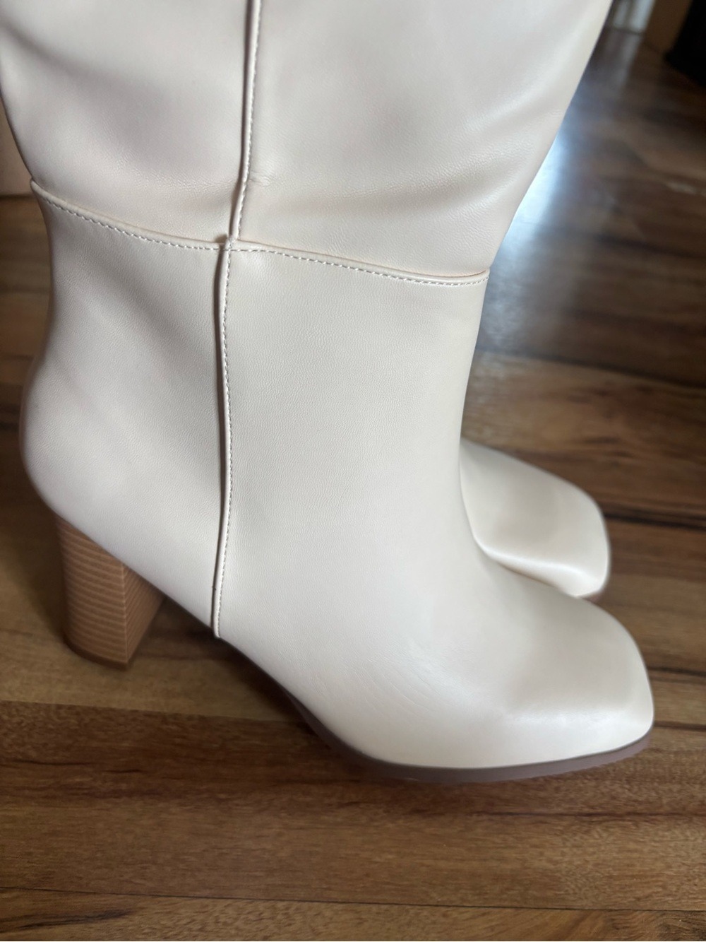 New- ZBY Tall Over-the-Knee Block Heel Boots for Women- 8 - Picture 8 of 11